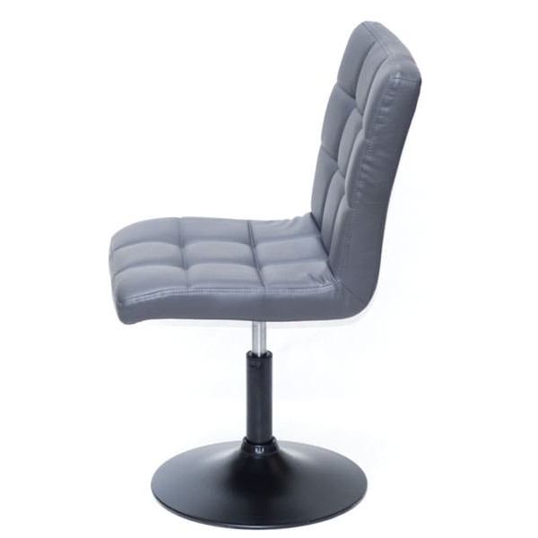 Стул Onder Mebli Augusto BK-BASE Серый 1001 Экокожа-2