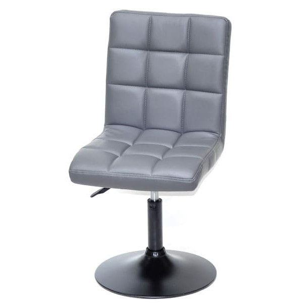 Стул Onder Mebli Augusto BK-BASE Серый 1001 Экокожа-1