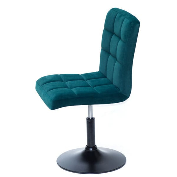 Стілець Onder Mebli Augusto BK-BASE Зелений B-1003 Оксамит-2