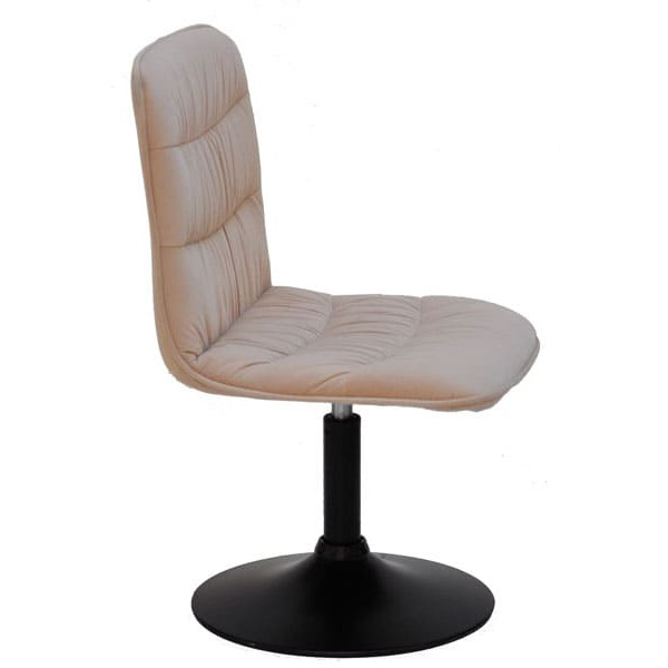 Стул Onder Mebli Split BK-BASE Бежевый B-1005 Бархат-3