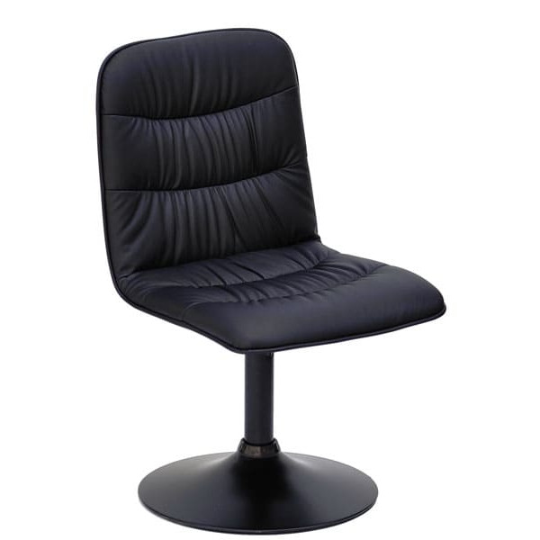 Стул Onder Mebli Split BK-BASE Черный Экокожа-0