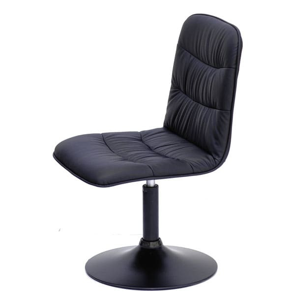 Стул Onder Mebli Split BK-BASE Черный Экокожа-2