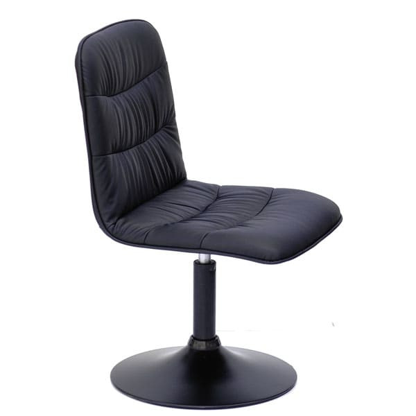 Стул Onder Mebli Split BK-BASE Черный Экокожа-3