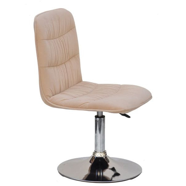 Стул Onder Mebli Split CH-BASE Бежевый B-1005 Бархат-3