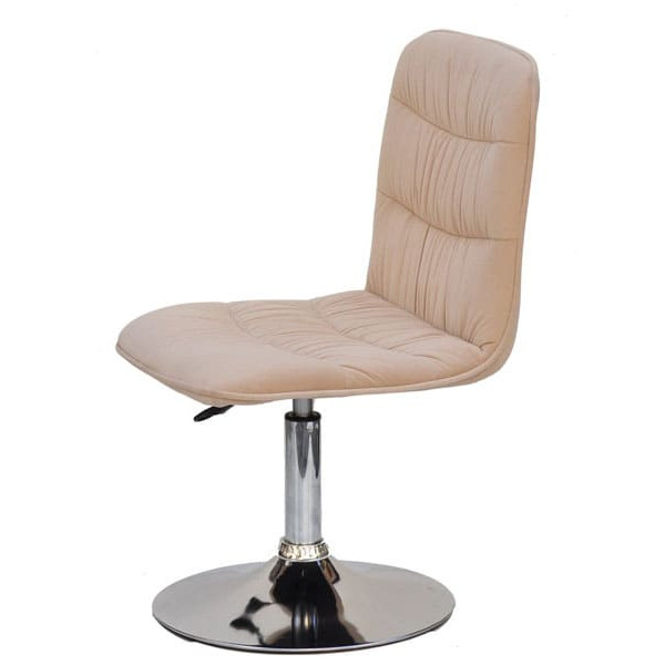 Стул Onder Mebli Split CH-BASE Бежевый B-1005 Бархат-2