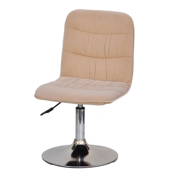 Стул Onder Mebli Split CH-BASE Бежевый B-1005 Бархат-1