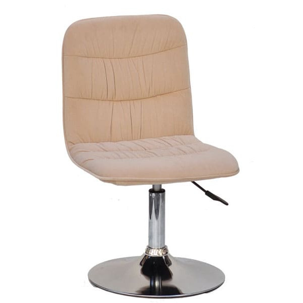Стул Onder Mebli Split CH-BASE Бежевый B-1005 Бархат-0