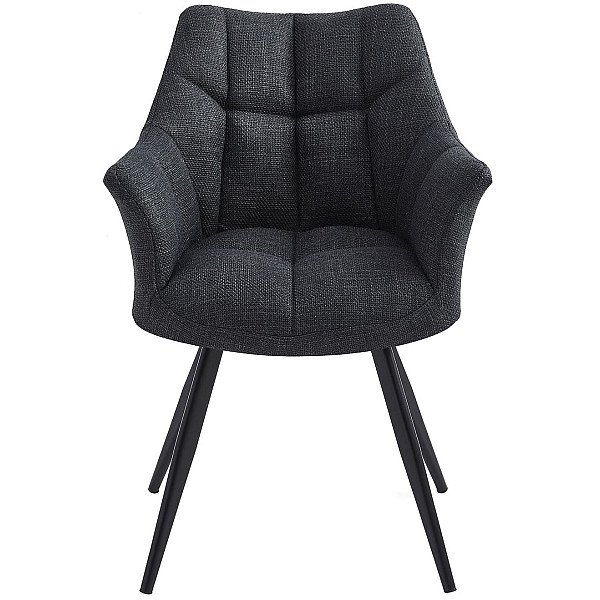 Стул Onder Mebli BERGAMO BK BJRON 19 Темно-серый Ткань-1