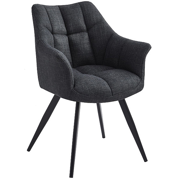 Стул Onder Mebli BERGAMO BK BJRON 19 Темно-серый Ткань-0
