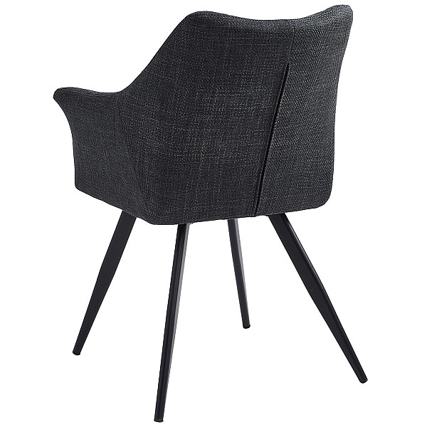 Стул Onder Mebli BERGAMO BK BJRON 19 Темно-серый Ткань-3