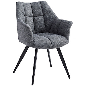 Стілець Onder Mebli BERGAMO BK BJRON 13 Сірий Тканина