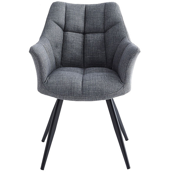 Стілець Onder Mebli BERGAMO BK BJRON 13 Сірий Тканина-1