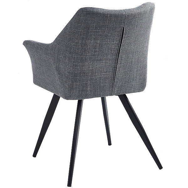 Стілець Onder Mebli BERGAMO BK BJRON 13 Сірий Тканина-3