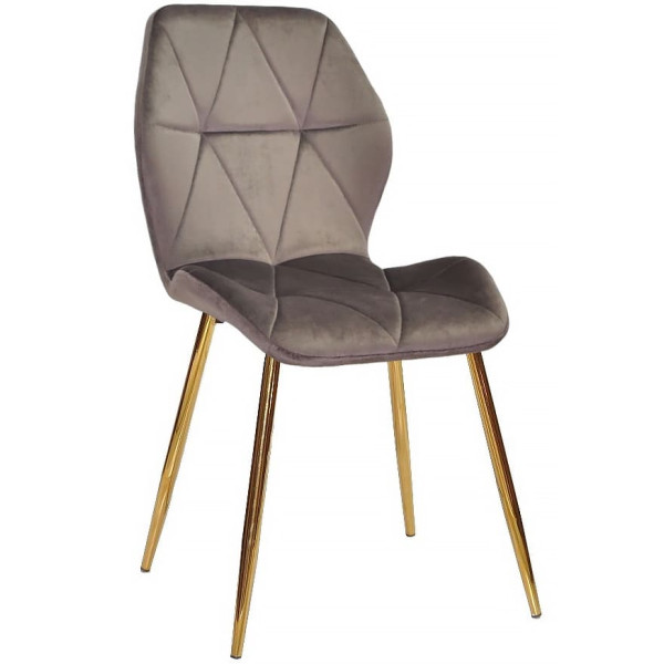 Стул Onder Mebli REMI GD Шоколад UC-908 Бархат-0