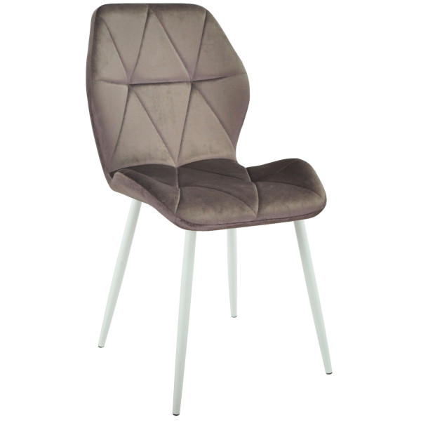 Стул Onder Mebli REMI WT Шоколад UC-908 Бархат-0