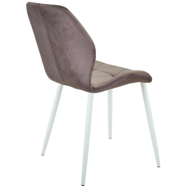 Стул Onder Mebli REMI WT Шоколад UC-908 Бархат-1