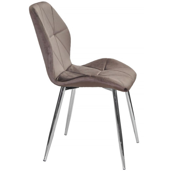 Стілець Onder Mebli REMI CH Шоколад UC-908 Оксамит-1
