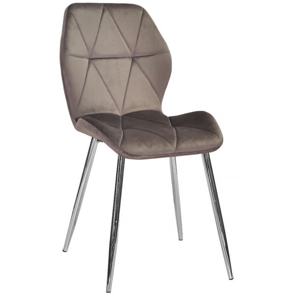 Стілець Onder Mebli REMI CH Шоколад UC-908 Оксамит-0