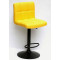 Барний стілець Onder Mebli Arno BAR BK-BASE Жовтий 1006 Екошкіра-0-thumb