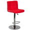 Барный стул Onder Mebli Arno BAR CH-BASE Красный 1007 Кожзам-0-thumb