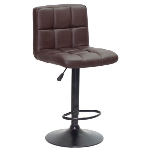 Барный стул Onder Mebli Arno BAR BK-BASE Коричневый 1015 Экокожа-0