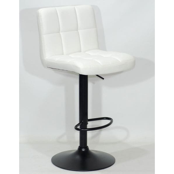 Барный стул Onder Mebli Arno BAR BK-BASE Белый Экокожа-0