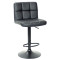 Барный стул Onder Mebli Arno BAR BK-BASE Черный Экокожа-0-thumb