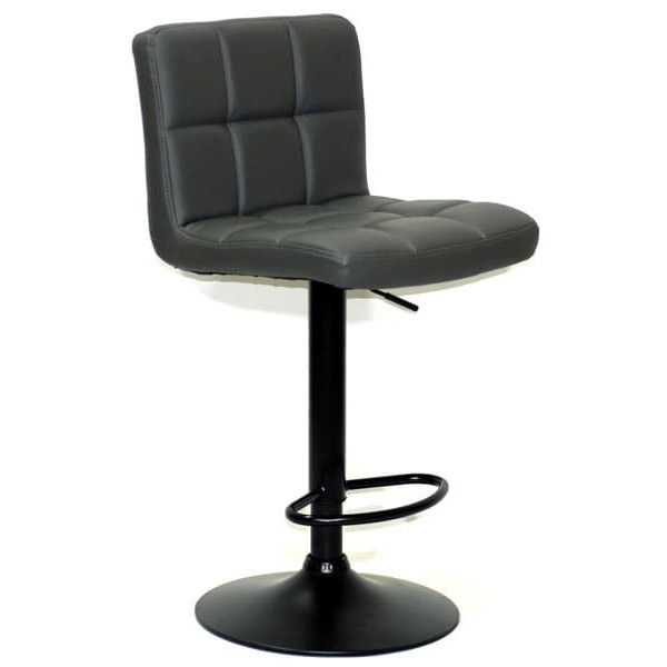 Барний стілець Onder Mebli Arno BAR BK-BASE Сірий 1001-0