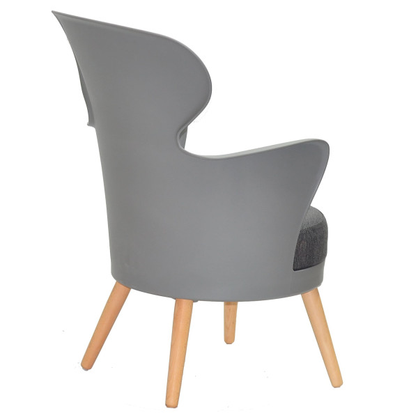 Крісло Onder Mebli ARMIN Сірий 16-5