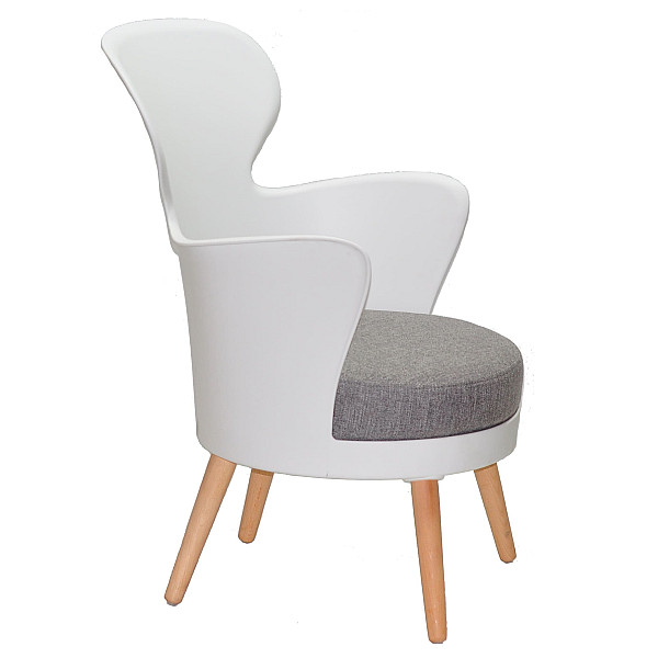 Кресло Onder Mebli ARMIN Белый 07-2