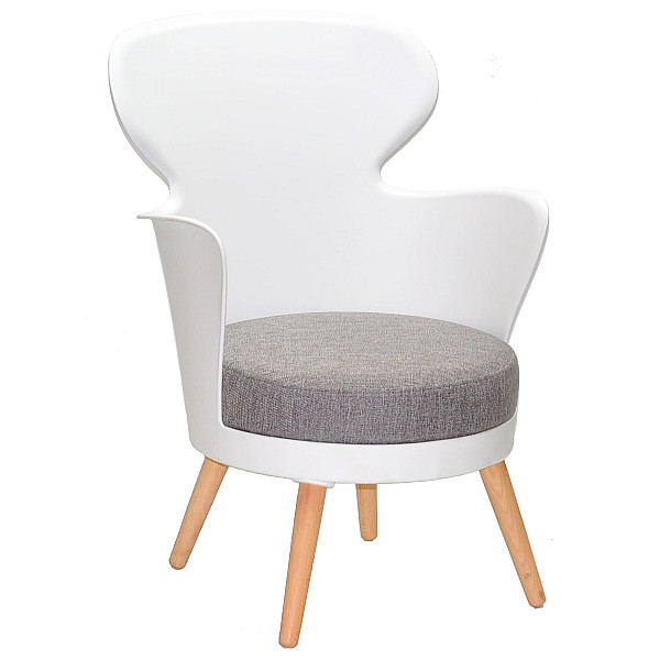 Кресло Onder Mebli ARMIN Белый 07-0