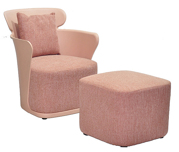 Крісло Onder Mebli ELIN Рожевий 68-7