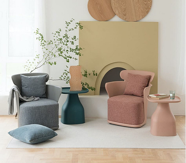 Крісло Onder Mebli ELIN Рожевий 68-10