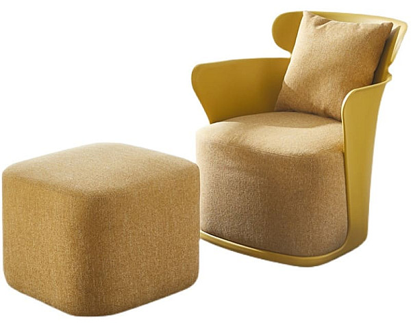 Кресло Onder Mebli ELIN Желтый 11-7