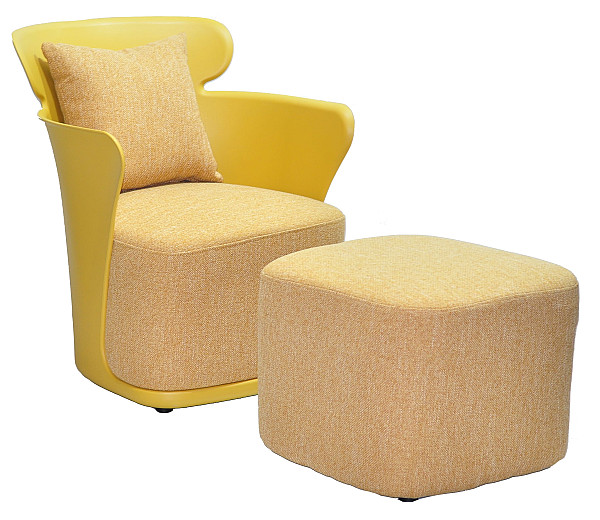 Кресло Onder Mebli ELIN Желтый 11-8