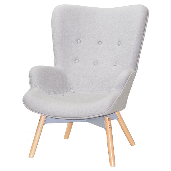 Крісло Onder Mebli REGENT Сірий W-16 Тканина-2