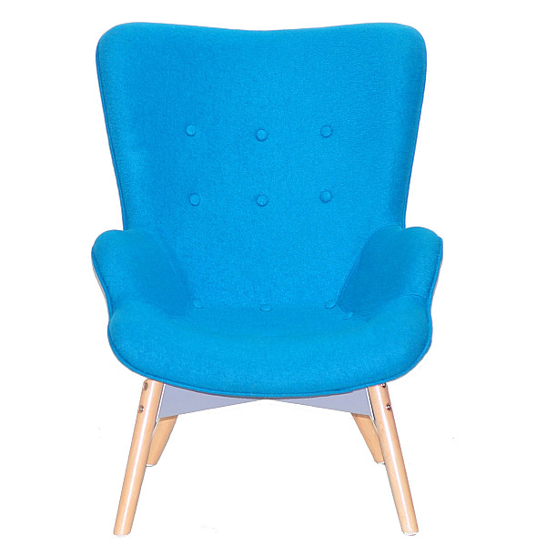 Крісло Onder Mebli REGENT Синій W-20 Тканина-1