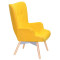 Крісло Onder Mebli REGENT Жовтий W-4 Тканина-2-thumb