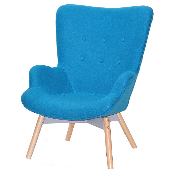 Крісло Onder Mebli REGENT Синій W-20 Тканина-4