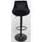 Барний стілець Onder Mebli FORO+BUTTON BAR BK-BASE Чорний B-1011 Оксамит-0-thumb