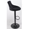 Барний стілець Onder Mebli FORO+BUTTON BAR BK-BASE Чорний B-1011 Оксамит-2-thumb