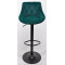 Барний стілець Onder Mebli FORO+BUTTON BAR BK-BASE Зелений B-1003 Оксамит-0-thumb