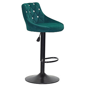 Барний стілець Onder Mebli FORO+SV BAR BK-BASE Зелений B-1003 Оксамит
