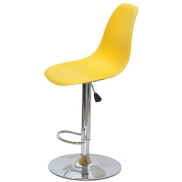 Барний стілець Onder Mebli Nik BAR CH - BASE Жовтий 11 Пластик-3