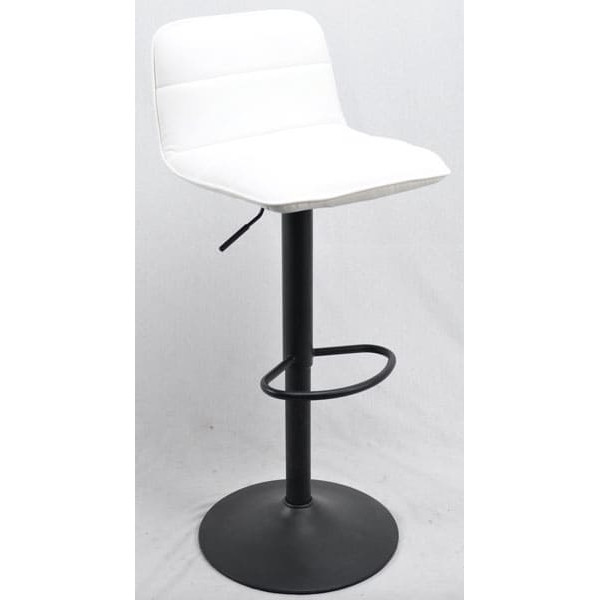 Барный стул Onder Mebli REAL BAR BK-BASE Белый Экокожа-0