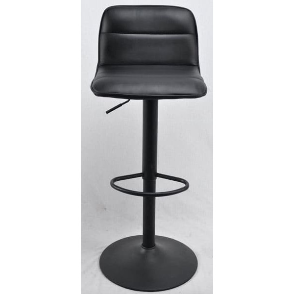 Барний стілець Onder Mebli REAL BAR BK-BASE Чорний Екошкіра-2