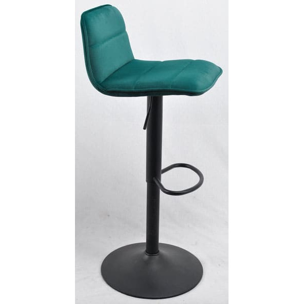 Барный стул Onder Mebli REAL BAR BK-BASE Зеленый B-1003 Бархат-3