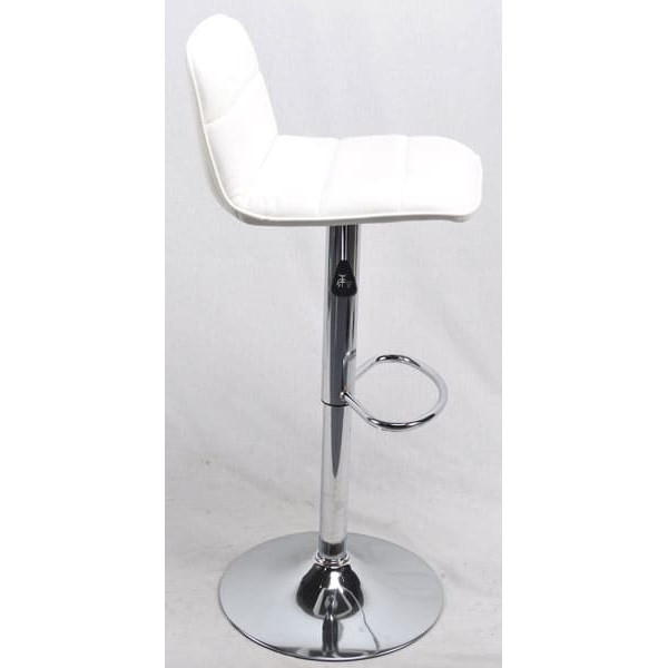 Барний стілець Onder Mebli REAL BAR CH-BASE Білий Екошкіра-2