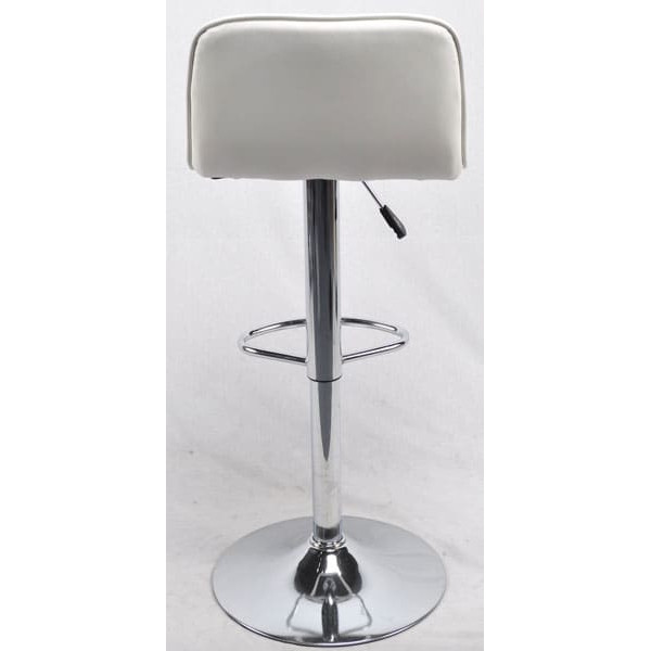 Барний стілець Onder Mebli REAL BAR CH-BASE Білий Екошкіра-1