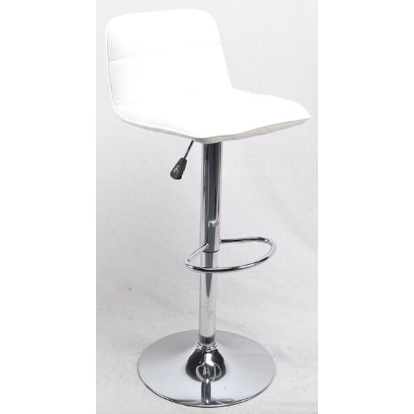 Барний стілець Onder Mebli REAL BAR CH-BASE Білий Екошкіра-0